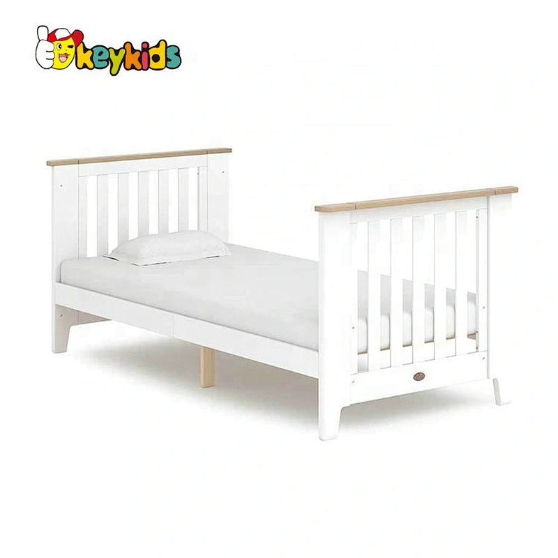 high quality white wooden baby playpen crib for wholesale W08E034