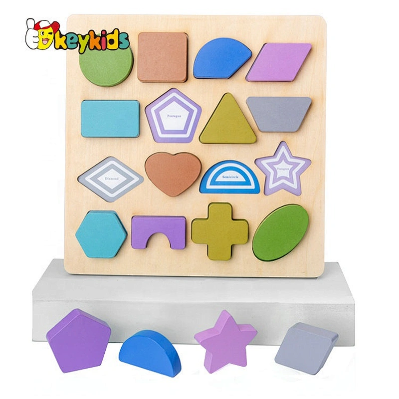 2020 Customize educational wooden mathematical puzzles for children W14B121
