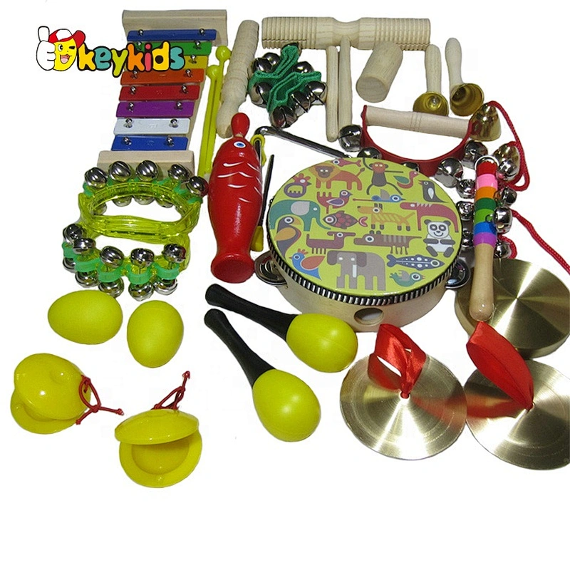 2021 New educational wooden instrument toy set for preschool W07A204
