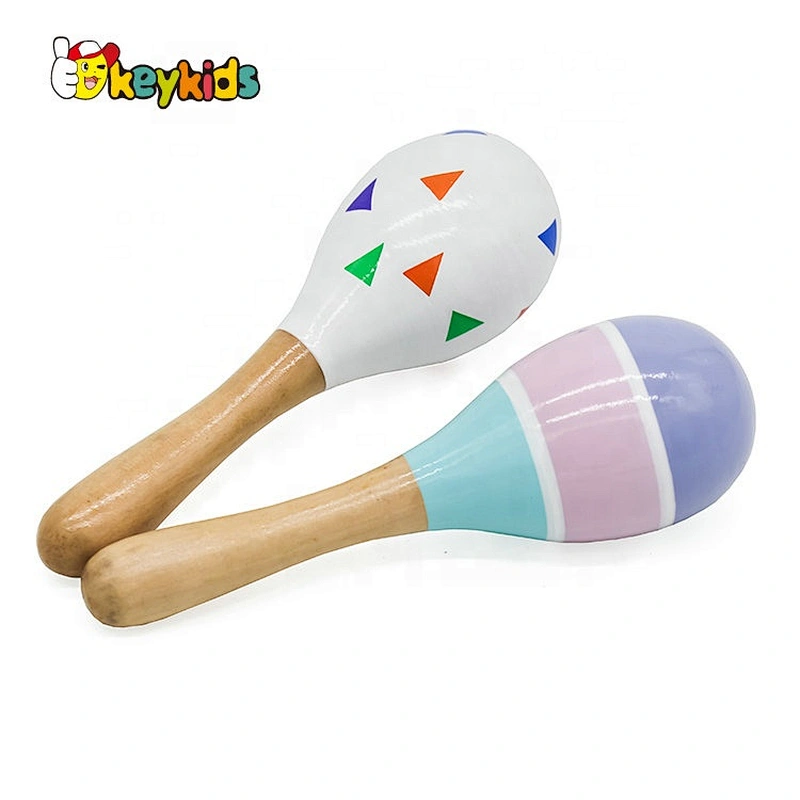 OEM/ODM Educational Wooden Maracas Baby W07I149