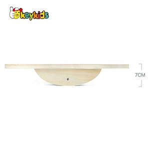 high quality fitness wooden kids balance board with customize W01D063