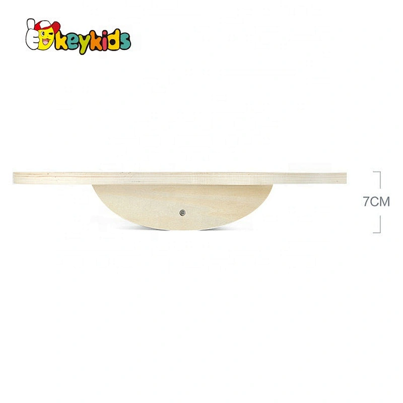 high quality fitness wooden kids balance board with customize W01D063