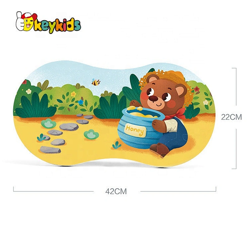 high quality fitness wooden kids balance board with customize W01D063