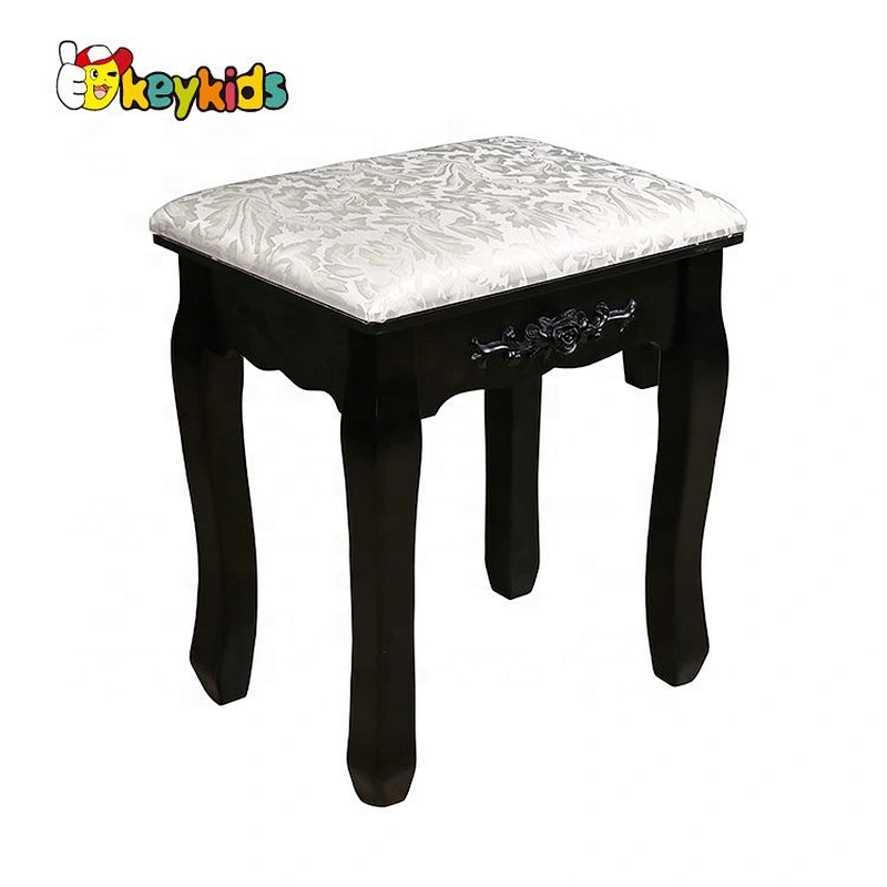 High quality children wooden black dressing table for wholesale W08H098