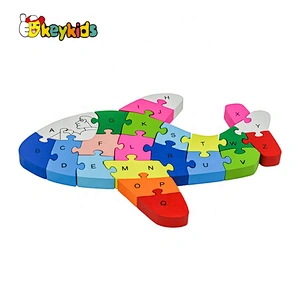 New hottest wood mosaic puzzle for kids W14I026