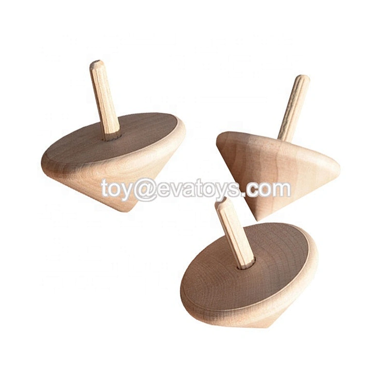 New hottest antique wooden spinning tops with handmade W01A343D