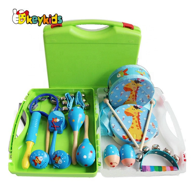 2021 New design  wooden instrument toy set for preschool W07A208