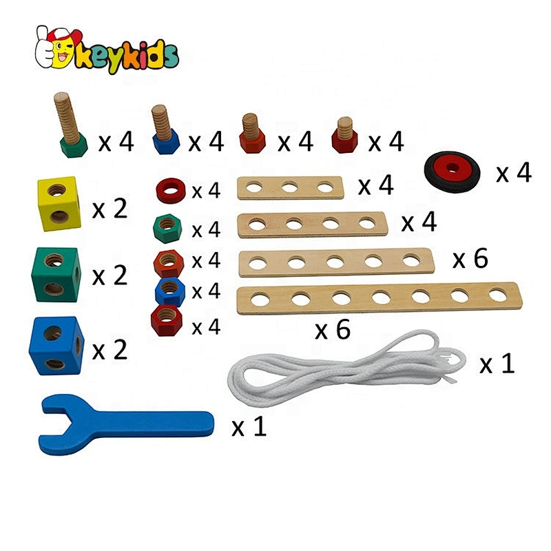 Funny educational assembly combination nut toy for children W03C036