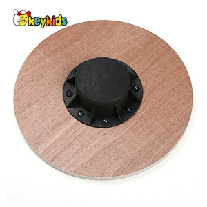 Top Sale Fitness Exercises Wooden Balance Board Rocker For Kids W01D027