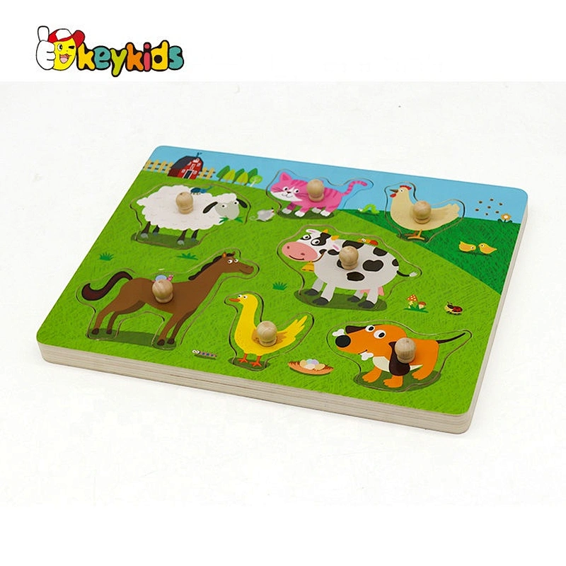 Educational Jigsaw Puzzles Wooden Puzzle Toys For Toddlers W14M191