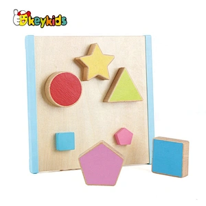 Top fashion educational DIY wooden tangram set for kids W12F052