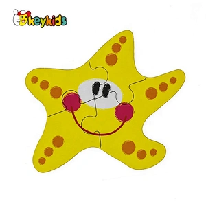 Custom educational wooden baby puzzle games for wholesale W14N012