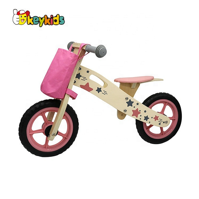 OEM customize 2 in 1 push wooden toy bike for kids W16C312A