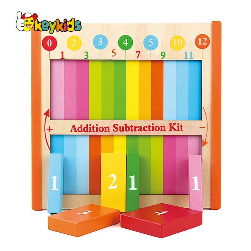 wholesale educational wooden geometric math puzzles for children W12F039