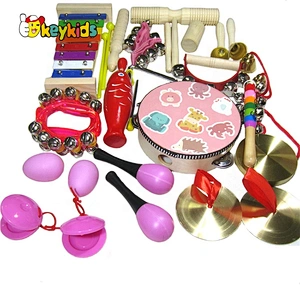 2021 New functional  wooden instrument toy musical toys for babies W07A203