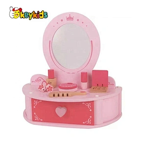 Customize Pink Wooden Vanity Table For Wholesale W08H133