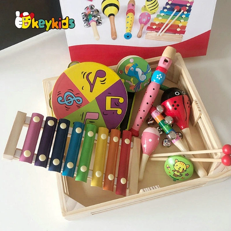 2021 New released musical wooden baby toy instruments for preschool W07A170