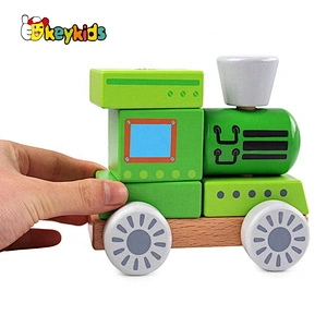 2021 New arrival best sale toddler wooden engineering vehicle W04A531