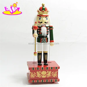 Germany traditional wooden Nutcracker soldier doll toys for home W02A212