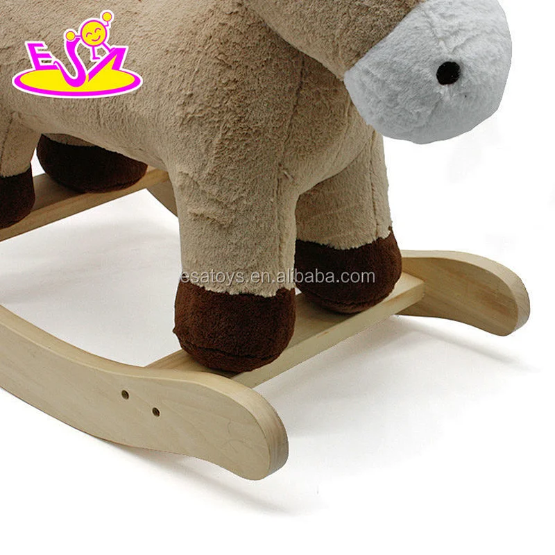 New hottest funny plush baby rocking animal for riding W16D113