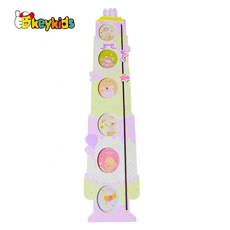 Wall decor handing ruler wooden growth chart for kids W09C007
