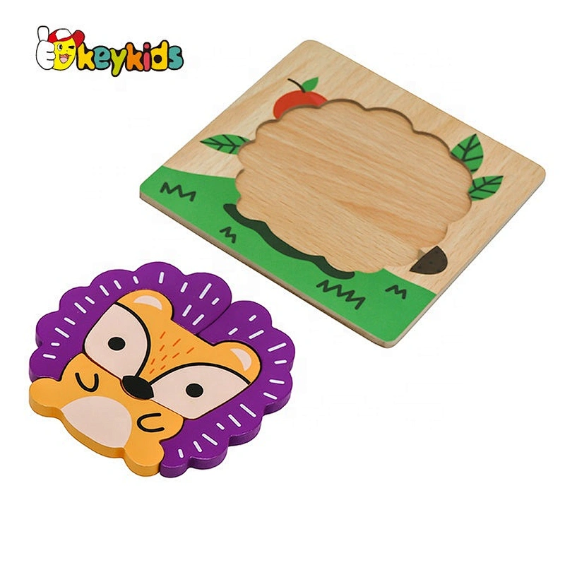 Customize lovely wooden crocodile creek puzzles for kids W14D142