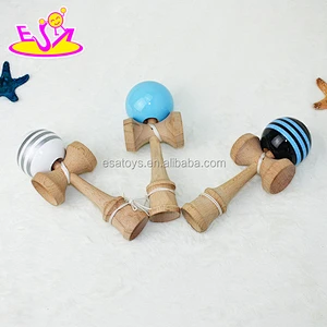 New and popular wooden kendama toy for kids,Cheapest wooden kendama wholesale for children W01A079