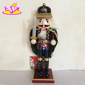 2015 Christmas Decoration And Holiday Decoration Gift Use,Christmas nutcracker soldier,Lovely mini wooden Nutcracker toy W02A078