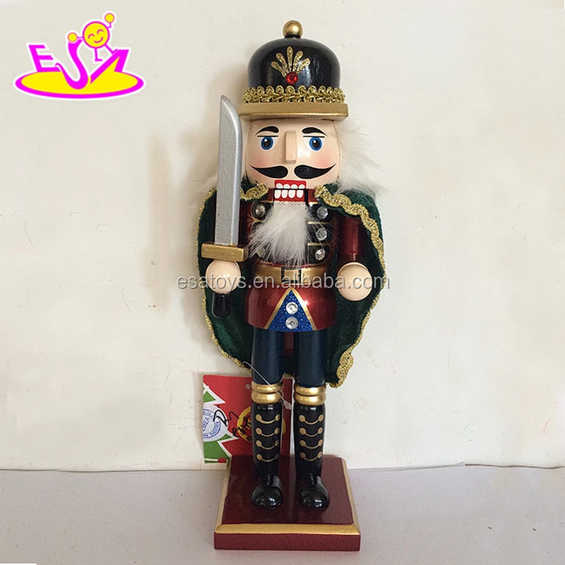 2015 Christmas Decoration And Holiday Decoration Gift Use,Christmas nutcracker soldier,Lovely mini wooden Nutcracker toy W02A078