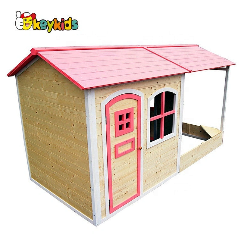 2021 Top sale backyard large outdoor wooden house for playing W01D087A