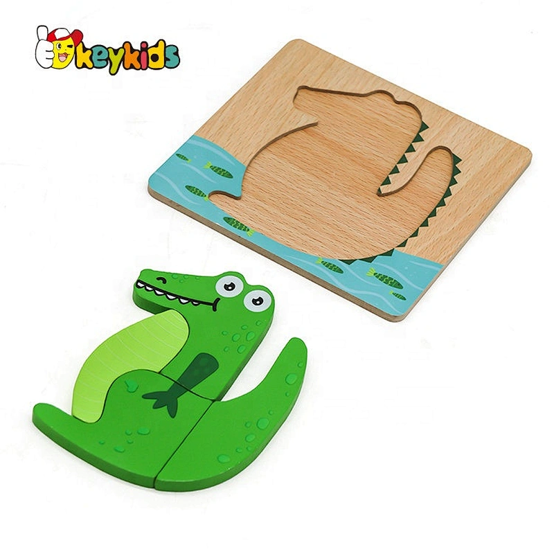 Customize lovely wooden bird jigsaw puzzle for kids W14D141