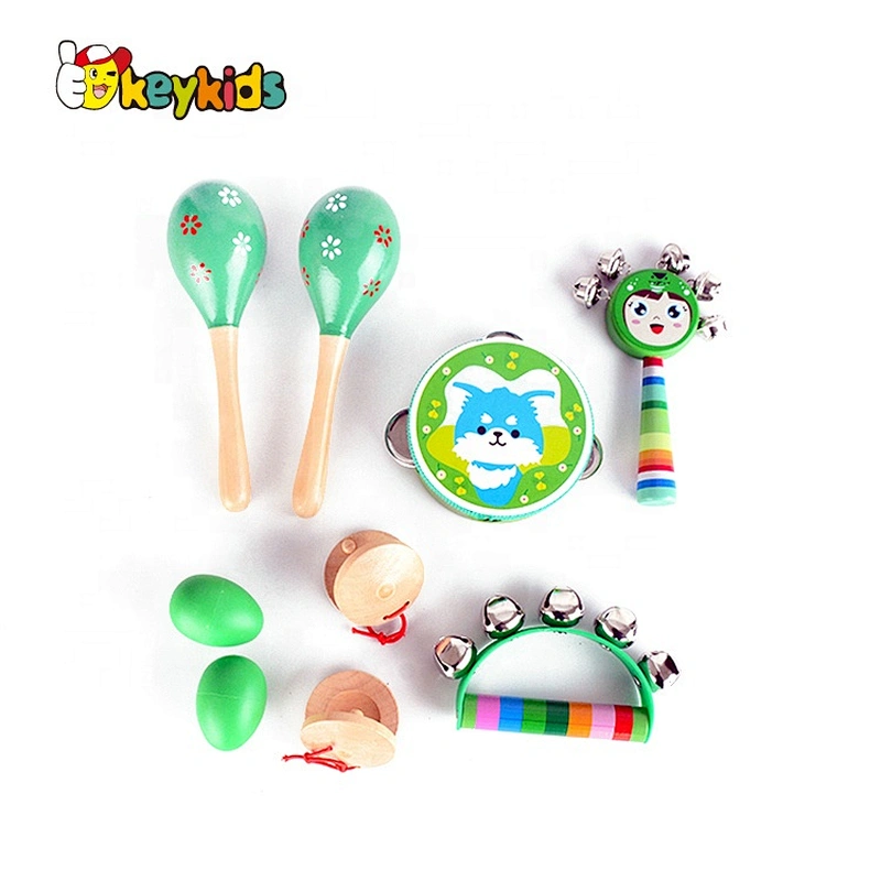 2021 New enjoyable  wooden musical toys instruments for babies for preschool W07A189