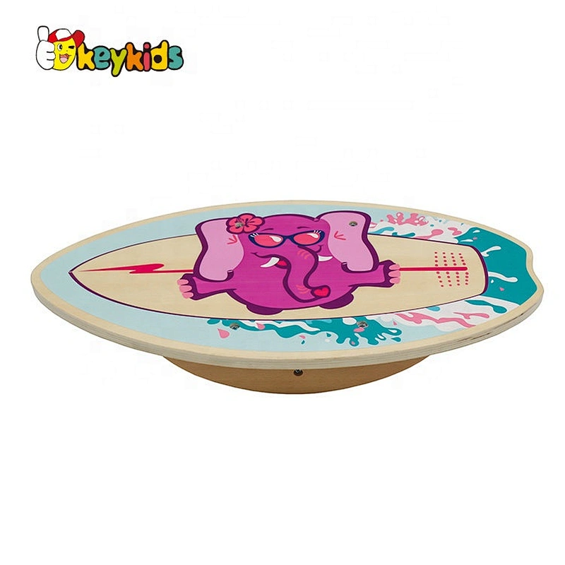 Customize balance board exercise wooden kids for wholesale W01D075