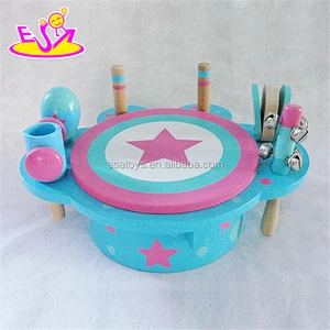new design funny wooden kids musical instruments for sale W07A107