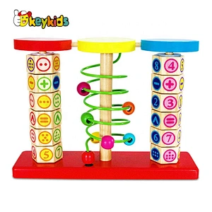 New arrived giraffe wooden math games for toddlers W12A044