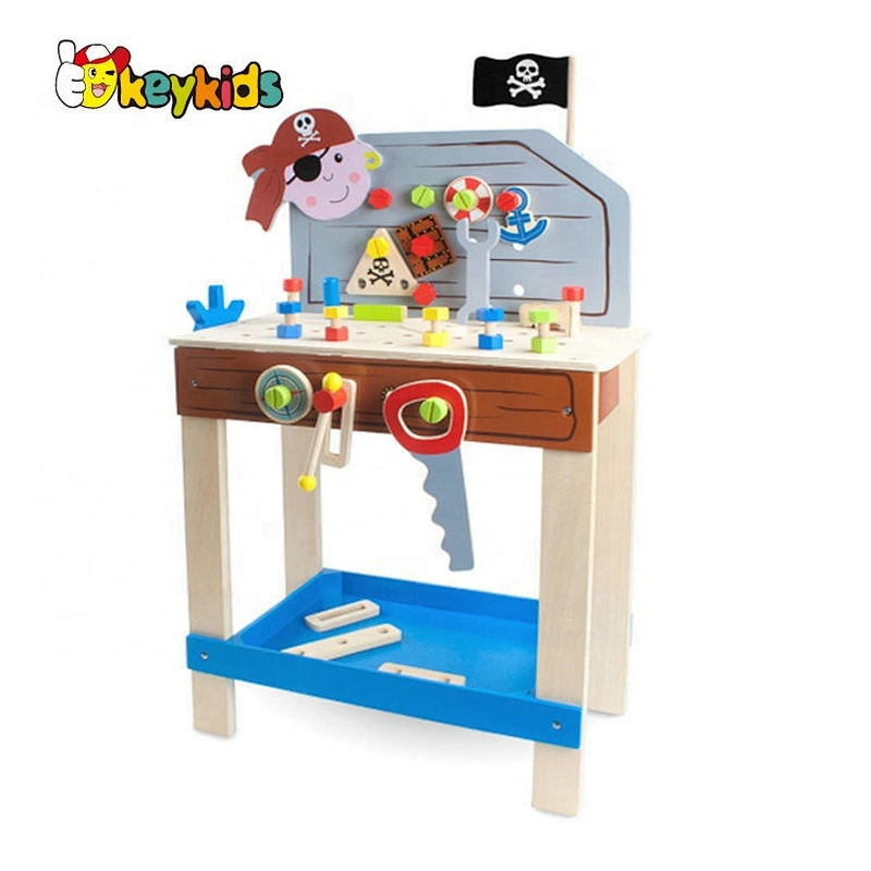 New hottest educational wooden kids carpentry set for pretend play W03D116