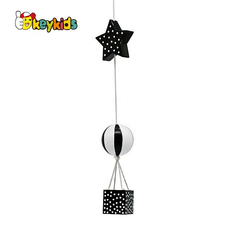 Customize musical wooden baby mobile for wholesale W08K038