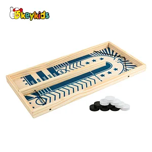 New design wooden 2 in 1 ejection chess for children W11A130