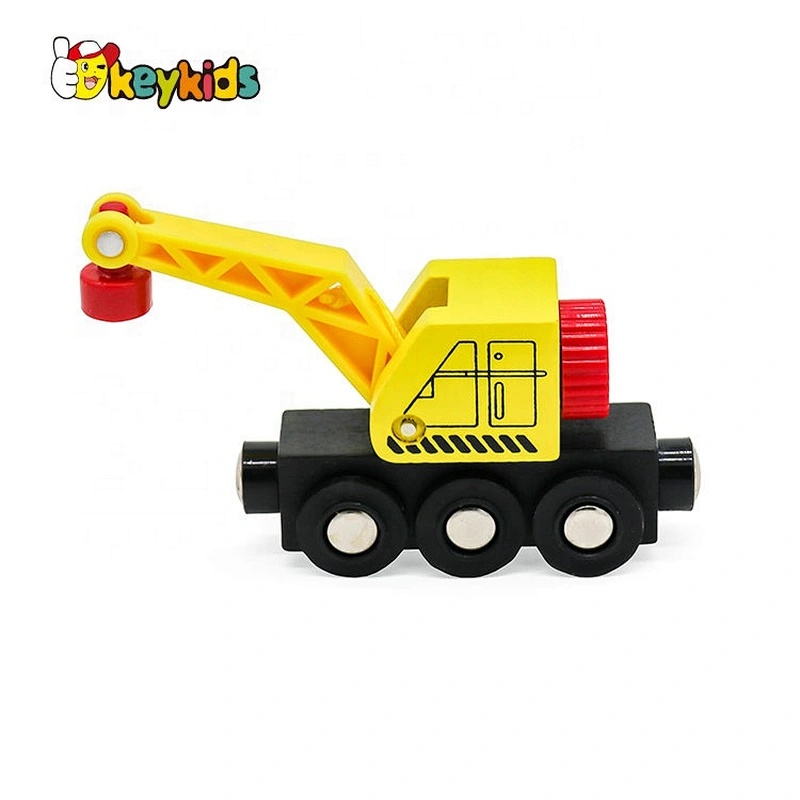 New hottest educational wooden magnetic train set for kids W04A480
