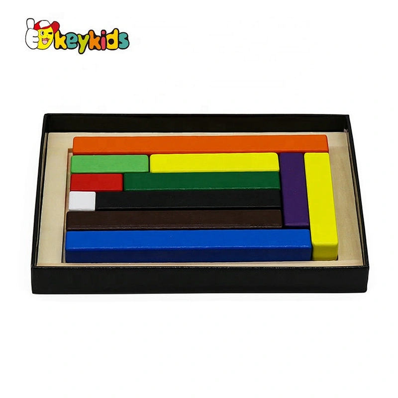 2021 Customize colorful wooden block building set for kids W14A257