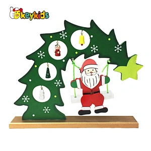 Custom Christmas wooden table decorations for children W09D074