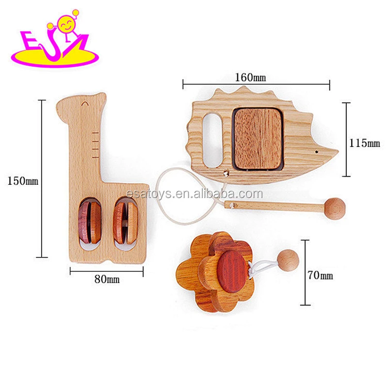 Best Musical Instrument Wooden Musical Baby Toys Children Learning W07A122