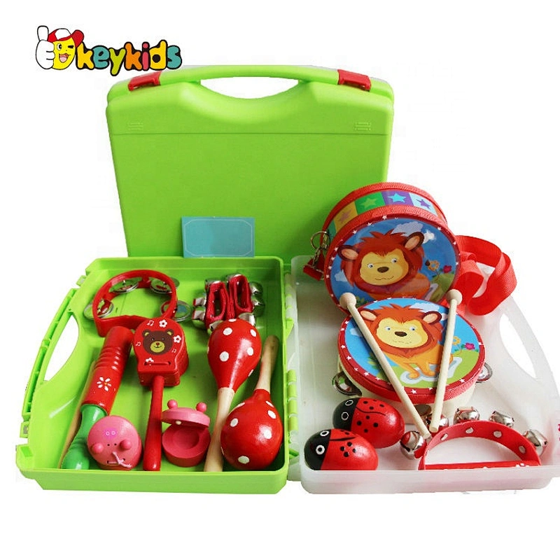 2021 New design  wooden instrument toy set for preschool W07A208