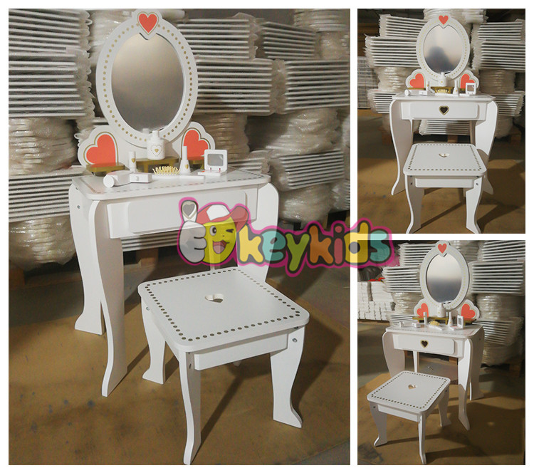 Wholesale Pink Wooden Dressing Table