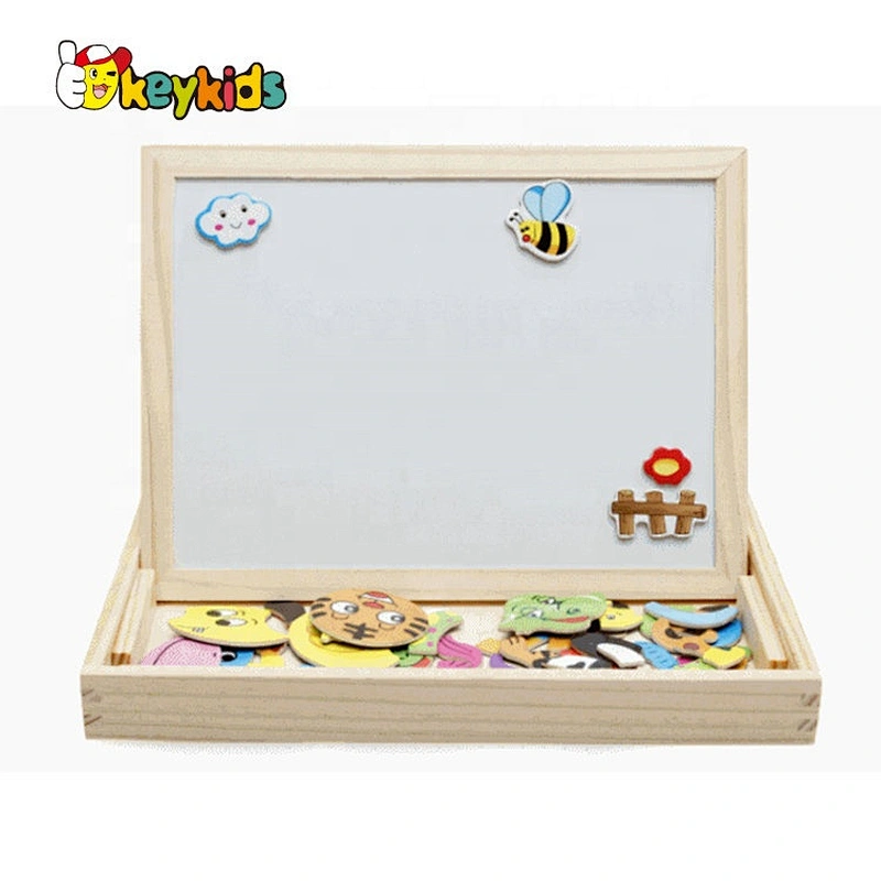 2021 Early educational wooden magnetic activity board for children W12B138
