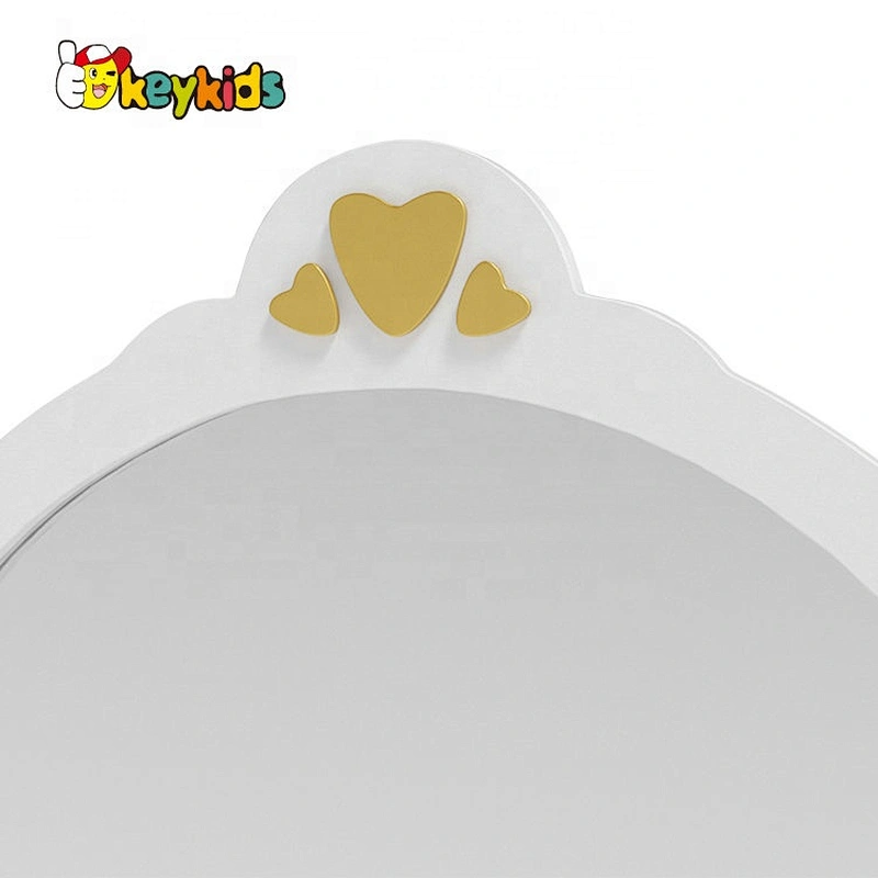 New hottest gold wooden makeup table toy for girls W08H140C