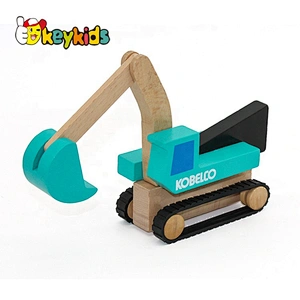 2020 Cheap kid's car toy,mini different colors wooden car W04A341