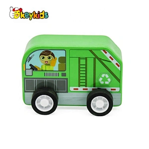 Customize mini wooden toy vehicles for children W04A476