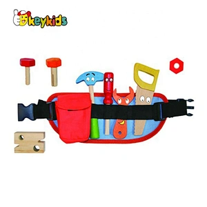 2020 New Arrival Preschool Wooden Tool Kit Toy Belt For Wholesale W03D132