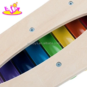best sale cartoon monkey design kids wooden xylophone toy for preschoolers W07C052